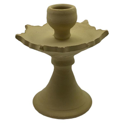 شمعدان سفالی خام کد Sh100