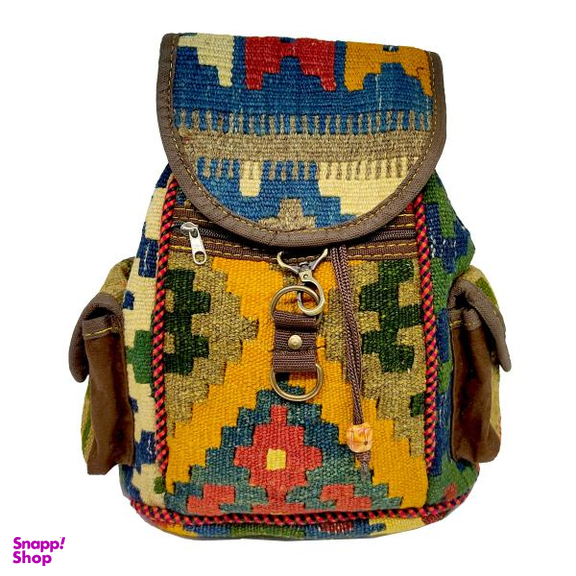 کوله پشتی گلیمی کد 0035