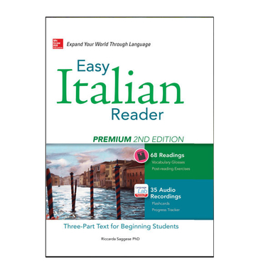 کتاب Easy Italian Reader 2nd Edition اثر Riccarda Saggese انتشارات مک‌ گرا هیل