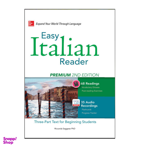 کتاب Easy Italian Reader 2nd Edition اثر Riccarda Saggese انتشارات مک‌ گرا هیل
