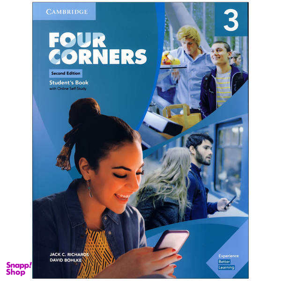 کتاب four corners 3 2nd اثر jack c richards انتشارات جنگل