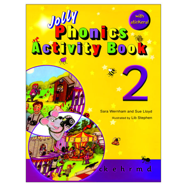 کتاب Jolly Phonics Activity Book 2 اثر Sue Lioyd and Sara Wernham انتشارات Jolly غیر اصل