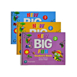 کتاب new big fun اثر Mario Herrera and Barbara Hojel انتشارات پیرسون 3 جلدی