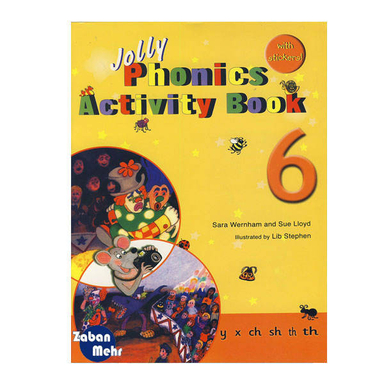 کتاب Jolly Phonics Activity Book 6 اثر جمعی از نویسندگان انتشارات زبان مهر