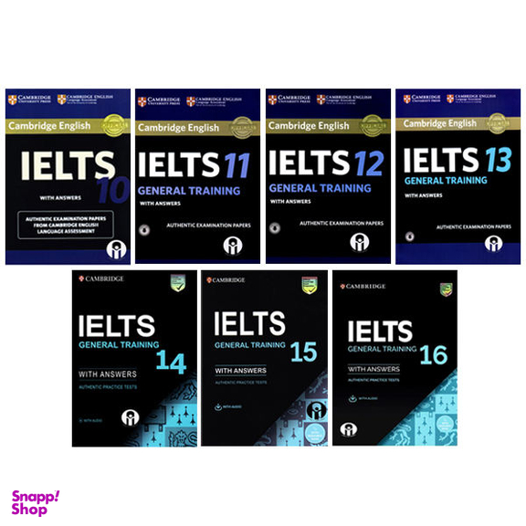 کتاب Cambridge IELTS General Training اثر جمعی از نویسندگان انتشارات الوندپویان جلد 10 تا 16