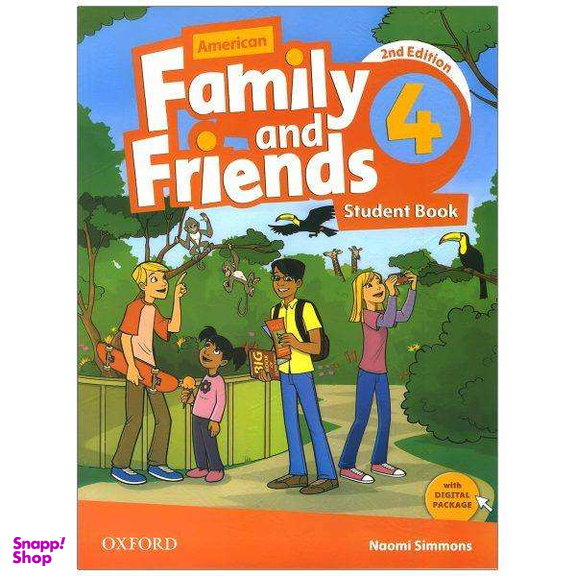 کتاب American Family and Friends 4 اثر Naomi Simmons نشر ابداع