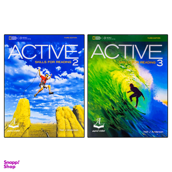 کتاب Active Skills For Reading اثر Neil J Anderson انتشارات آرماندیس جلد 2 و 3