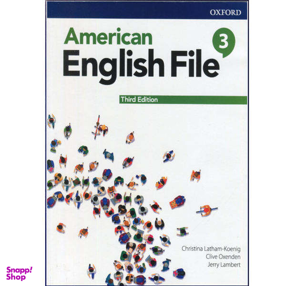 کتاب american english file 3 3rd edition اثر christina latham انتشارات اکسفورد