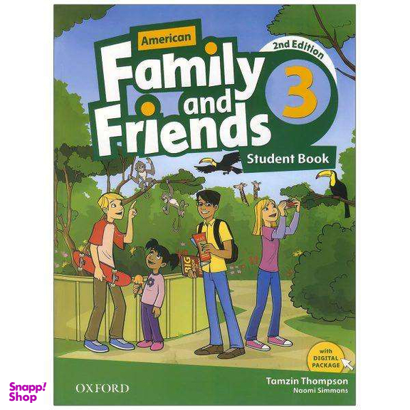 کتاب American Family and Friends 3 اثر Tenny Quintana نشر ابداع