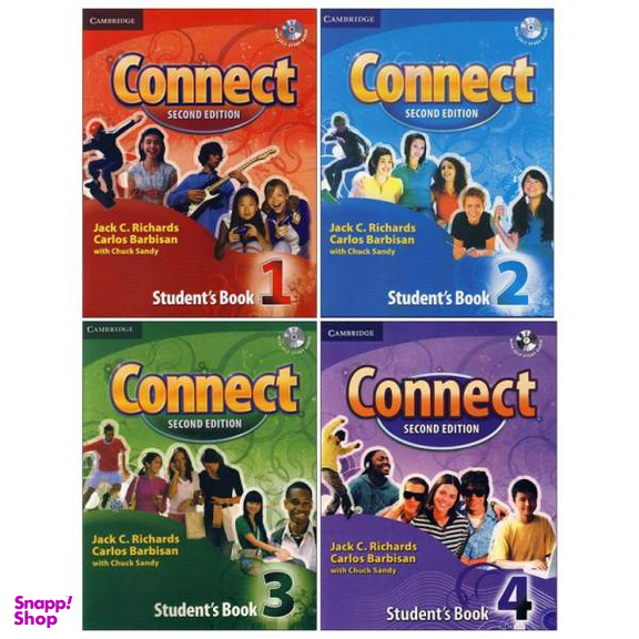 کتاب Connect Book Series اثر Jack C Richard انتشارات کمبریدج 4 جلدی