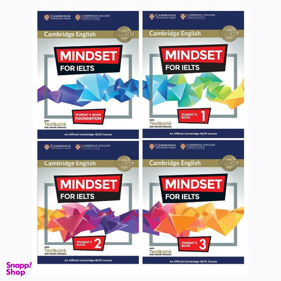 کتاب Cambridge English Mindset For IELTS اثر جمعی از نویسندگان انتشارات کمبریج 4 جلدی