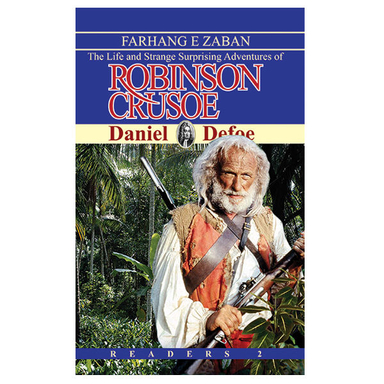 کتاب Robinson Crusoe / اثر Daniel Defoe انتشارات فرهنگ زبان