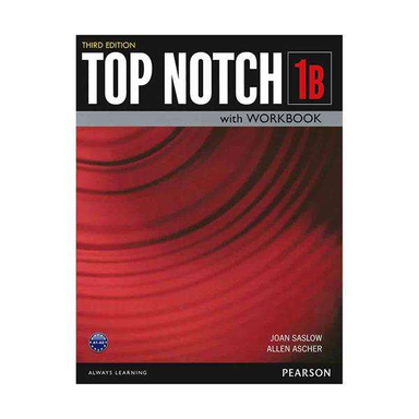 کتاب Top Notch 3rd 1B / اثر Joan Saslow and Allen Ascher انتشارات Pearson