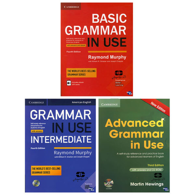 کتاب Grammar In Use / اثر جمعی از نویسندگان انتشارات سپاهان 3 جلدی