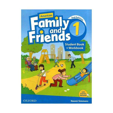 کتاب American Family and Friends1 2nd / اثر جمعی از نویسندگان انتشارات Oxford