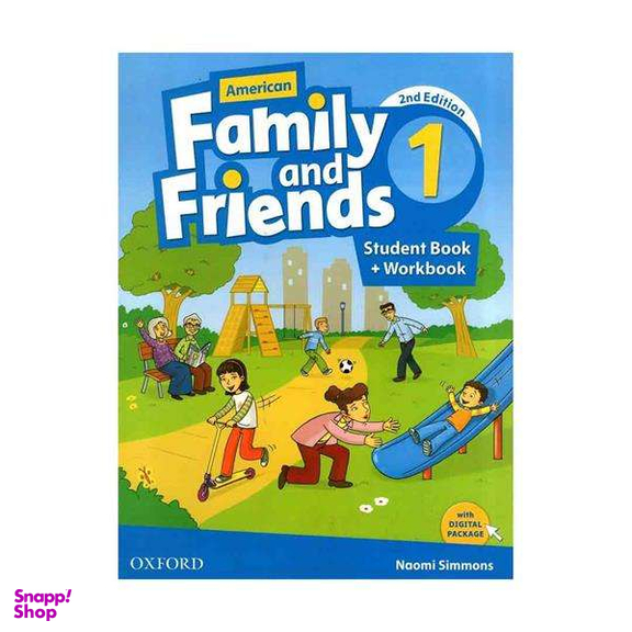 کتاب American Family and Friends1 2nd / اثر جمعی از نویسندگان انتشارات Oxford