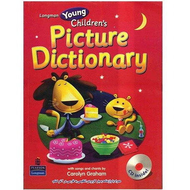 کتاب زبان Longman Young Childrens Picture Dictionary / اثر Carolyn Graham نشر ابداع