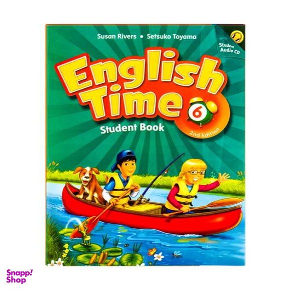 کتاب English time 6 / اثر Setsuko Toyama انتشارات Oxford
