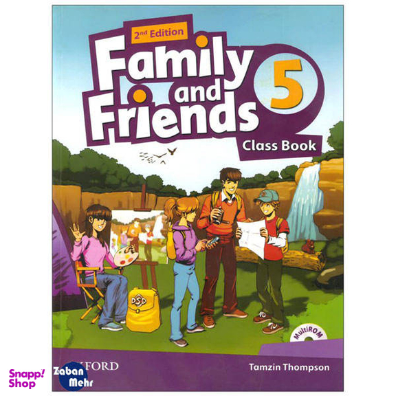 کتاب Family and Friends 5 British Second Edition / اثر جمعی از نویسندگان انتشارات زبان مهر
