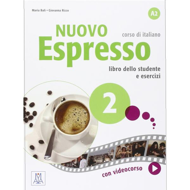کتاب Nuovo Espresso A2 / اثر Giovanna Rizzo انتشارات آلما ادیزونی