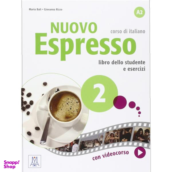 کتاب Nuovo Espresso A2 / اثر Giovanna Rizzo انتشارات آلما ادیزونی