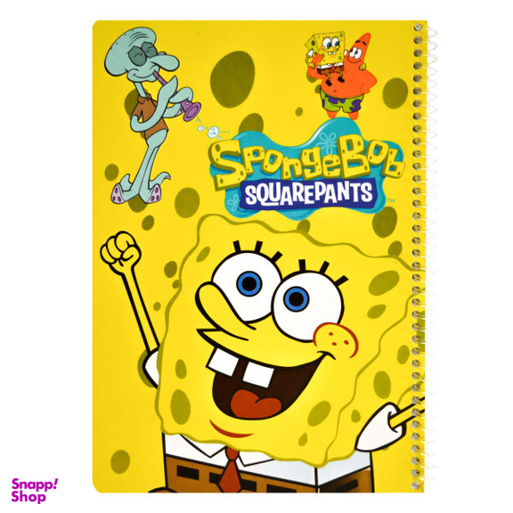 دفتر نقاشی 50 برگ کیهان مدل باب اسفنجی