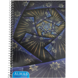 دفتر مشق 50 برگ الماس کد 035