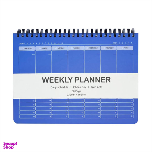 دفتر برنامه ریزی همیشه (Hamysheh) مدل Weekly Planner