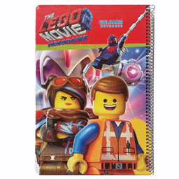 دفتر نقاشی 50 برگ گلبرگ (Golbarg) طرح لگو کد 0058