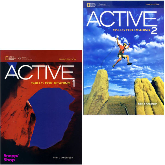 کتاب Active Skills for Reading 3rd اثر Nail J Anderson انتشارات Heinle دو جلدی