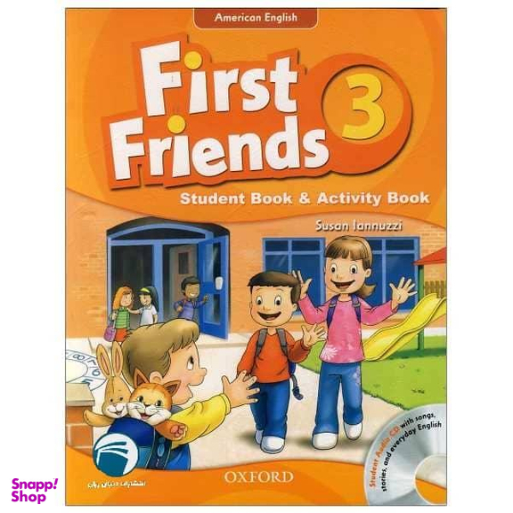 کتاب American English First Friends 3 اثر Susan Iannuzzi انتشارات دنیای زبان