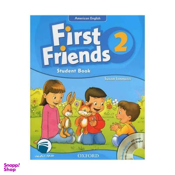کتاب 2 American English First Friends اثر Susan Lannauzzi انتشارات دنیای زبان