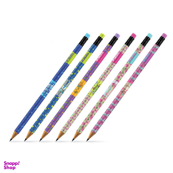 مداد مشکی استورم مدل New Style Generation کد HL-805 بسته 6 عددی