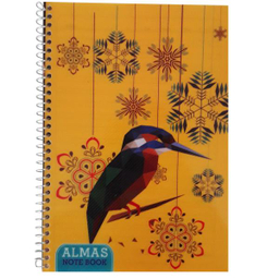 دفتر مشق 50 برگ الماس طرح دارکوب کد 031