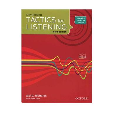 کتاب Tactics For Listening 3rd Developing اثر Jack C. Richards انتشارات کمبریج