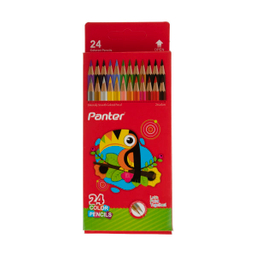 مداد رنگی 24 رنگ پنتر کد PCP103-24