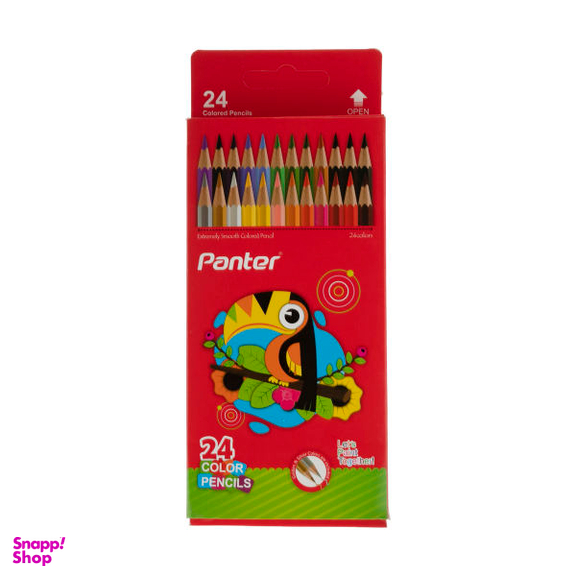 مداد رنگی 24 رنگ پنتر کد PCP103-24