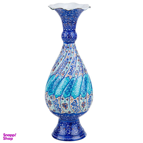 گلدان مینا کاری مدل اسلیمی کد E25