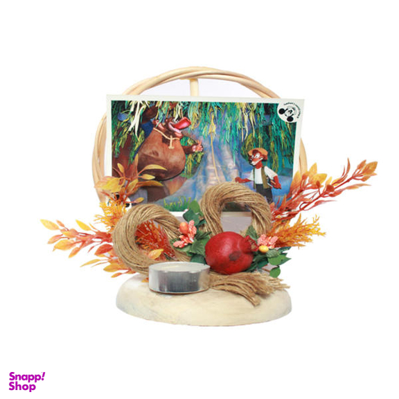 قاب عکس مدل شب یلدا طرح شمع کد 44