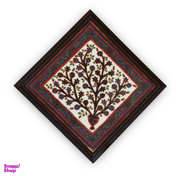 تابلو سوزن دوزی مدل گلدان کد 1009