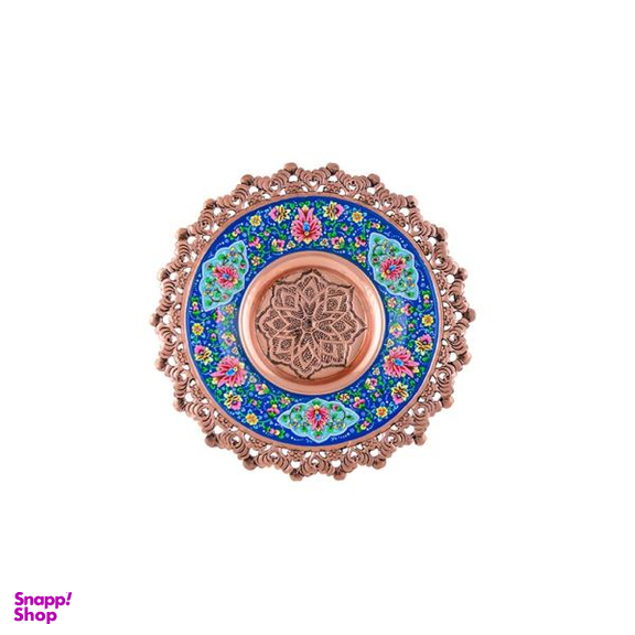 بشقاب مسی آقاجانی مدل پرداز کد P072