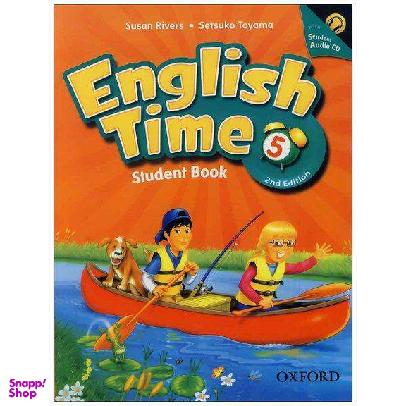 عکتاب English Time 5 اثر Susan River and Setsoko Toyama نشر ابداع