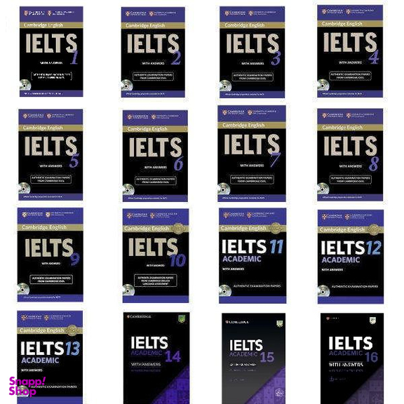کتاب Cambridge IELTS Academic اثر جمعی از نویسندگان انتشارات کمبریج جلد 1 تا 16