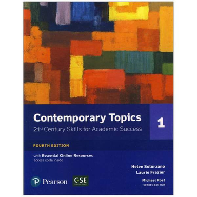 کتاب Contemporary Topics 1 4th اثر جمعی از نویسندگان انتشارات پیرسون