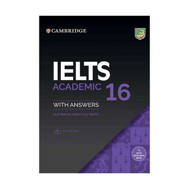 کتاب IELTS Cambridge 16 Academic / اثر جمعی از نویسندگان انتشارات کمبریج