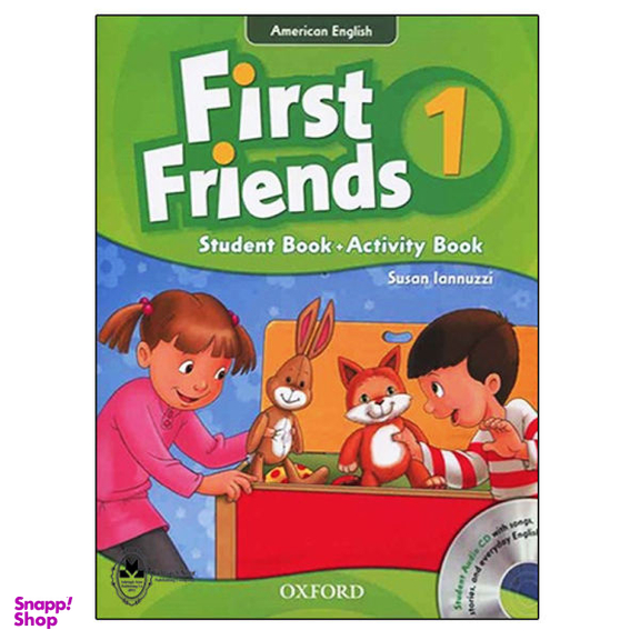 کتاب American English First Friends 1 / اثر Susan lannuzzi انتشارات اشتیاق نور