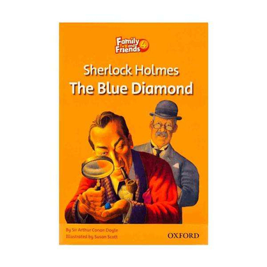 کتاب Family and Friends Readers 4 Sherlock Holmes The Blue Diamond / اثر Arthur Conan Doyle انتشارات جنگل