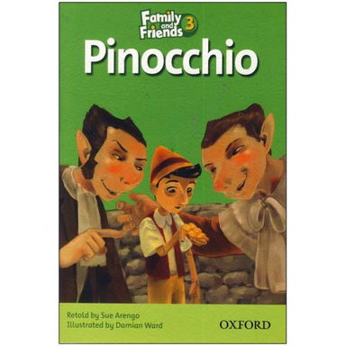 کتاب Family and Friends Readers 3 Pinocchio / اثرجمعی از نویسندگان انتشارات Oxford