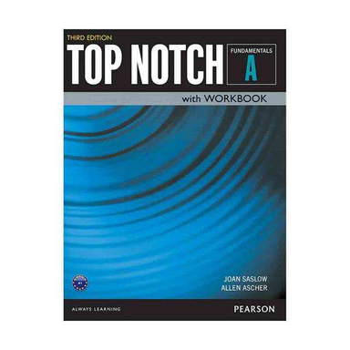 کتاب Top Notch 3rd Fundamentals A / اثر Joan Saslow and Allen Ascher انتشارات Pearson