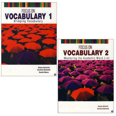 کتاب focus on vocabulary / اثر Diane Schmitt and Norbert Schmitt نشر ابداع 2 جلدی